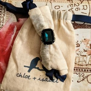 Chloe and Isabel Color Code Teal cocktail ring